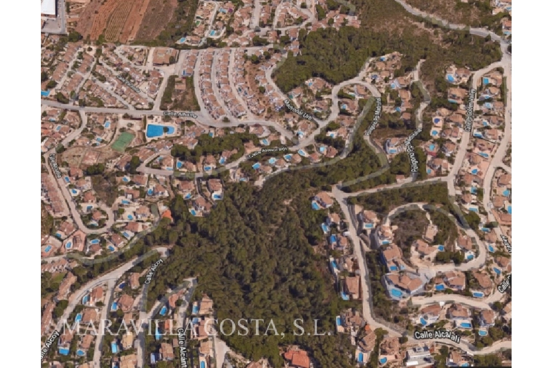 terreno en Moraira en venta, parcela 1610 m², ref.: MV-2355-5