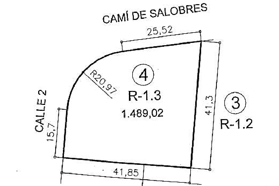 terreno en El Vergel(Salobres) en venta, parcela 1489 m², ref.: GC-0819-7