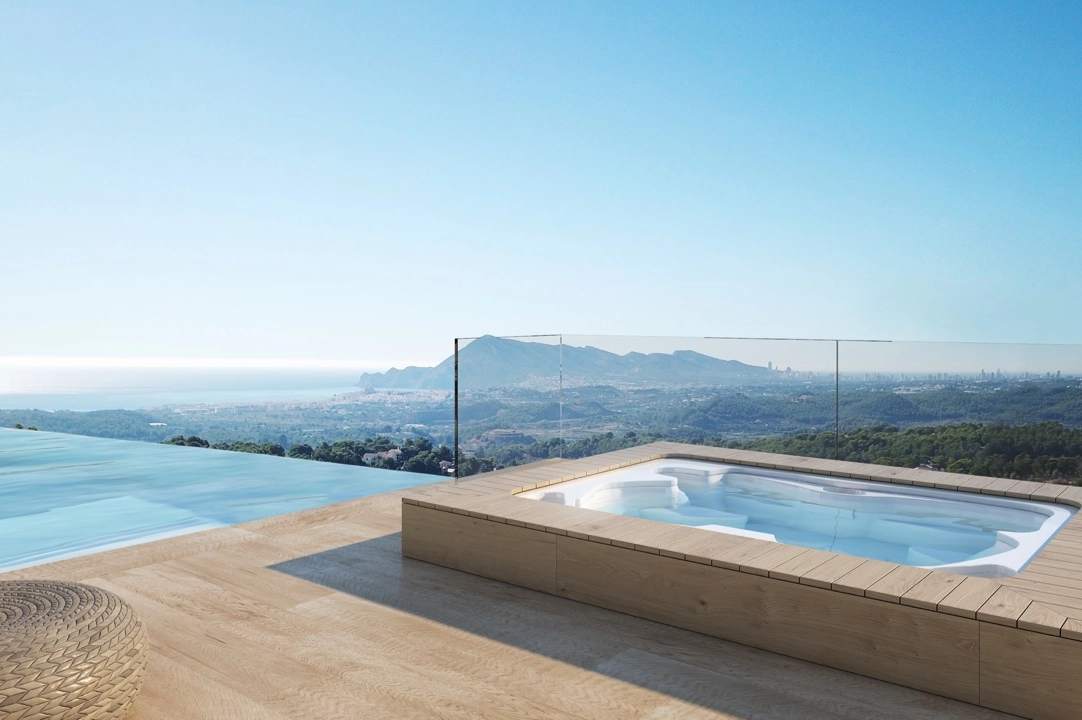 villa en Altea(Paradiso) en venta, superficie 330 m², ano de construccion 2018, aire acondicionado, parcela 1000 m², 4 dormitorios, 4 banos, piscina, ref.: CA-H-1070-AMB-4