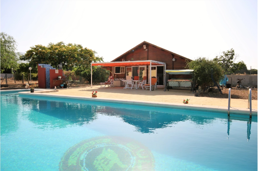 villa en Els Poblets en venta, superficie 232 m², ano de construccion 1998, + KLIMA, aire acondicionado, parcela 11310 m², 4 dormitorios, 2 banos, piscina, ref.: GC-3119-3