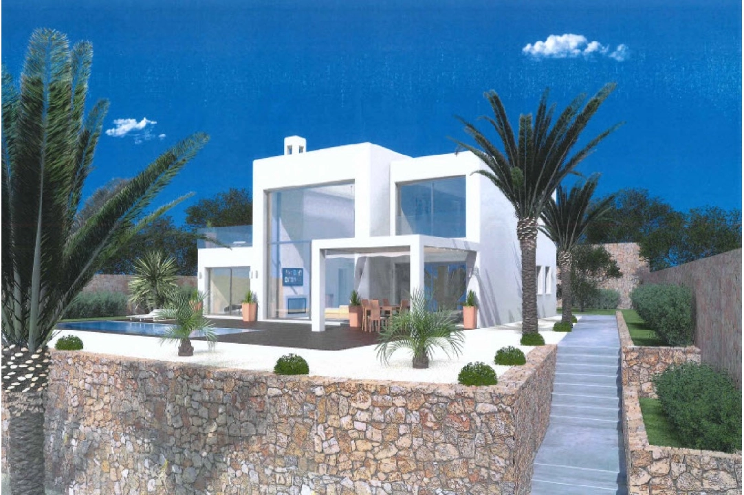 villa en Javea(Puerta Fenicia) en venta, superficie 200 m², aire acondicionado, parcela 1000 m², 4 dormitorios, 3 banos, ref.: BP-2059JAV-4