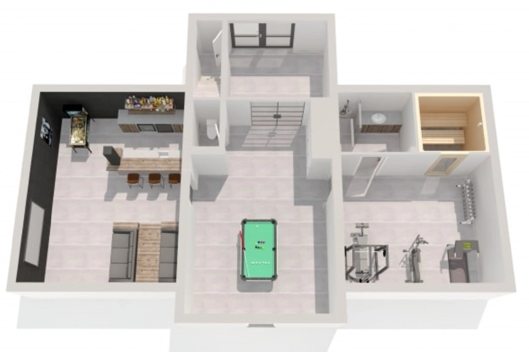 villa en Pedreguer en venta, superficie 550 m², aire acondicionado, parcela 10000 m², 5 dormitorios, 3 banos, ref.: BP-3224PED-3