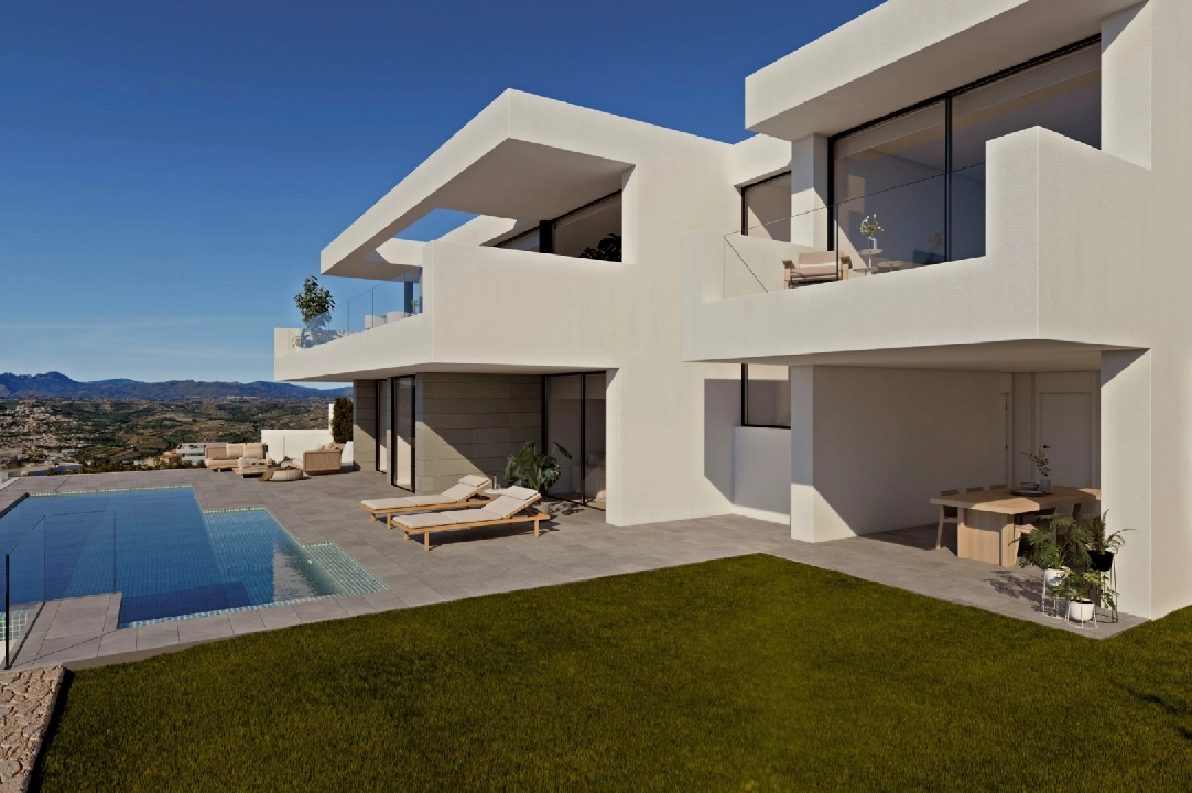 villa en Cumbre del Sol(Residencial Plus Jazmines) en venta, superficie 242 m², parcela 1158 m², 3 dormitorios, 5 banos, piscina, ref.: VA-AJ244-3