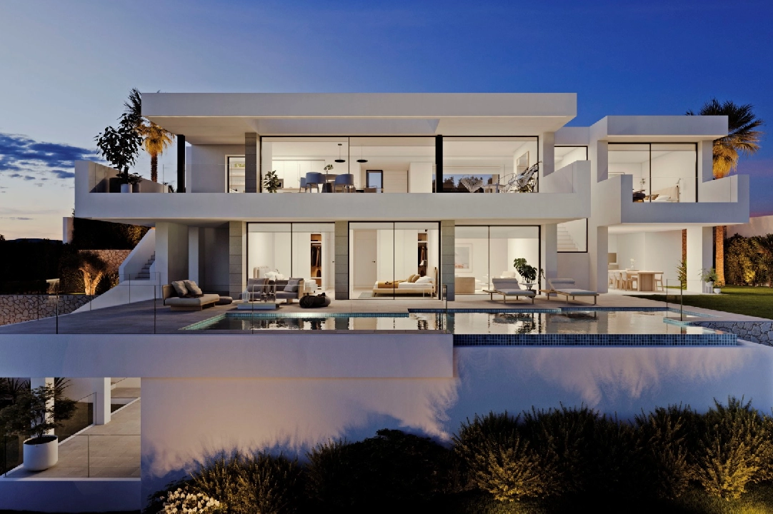 villa en Cumbre del Sol(Residencial Plus Jazmines) en venta, superficie 242 m², parcela 1158 m², 3 dormitorios, 5 banos, piscina, ref.: VA-AJ244-6