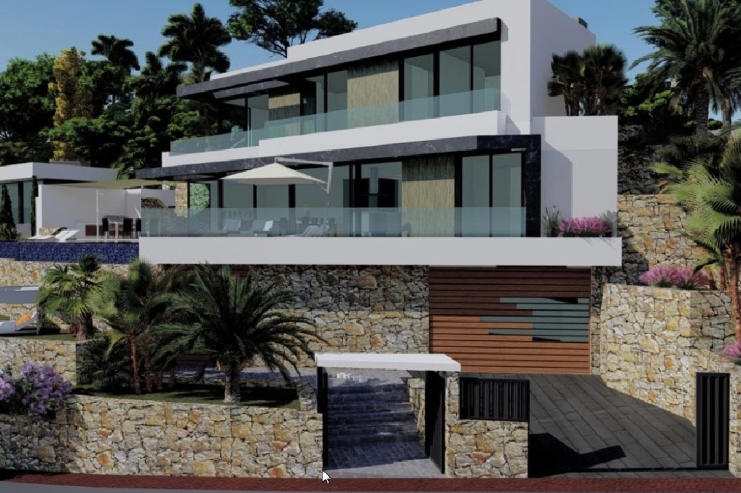 villa en Calpe(Maryvilla) en venta, superficie 349 m², aire acondicionado, parcela 630 m², 4 dormitorios, 4 banos, ref.: BP-3231CAL-6
