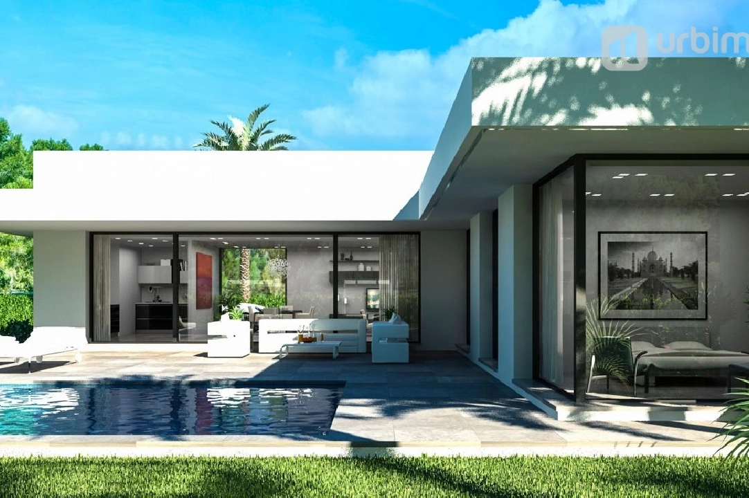 villa en Denia en venta, superficie 213 m², aire acondicionado, parcela 804 m², 3 dormitorios, 2 banos, piscina, ref.: UM-UV-HERMES-7