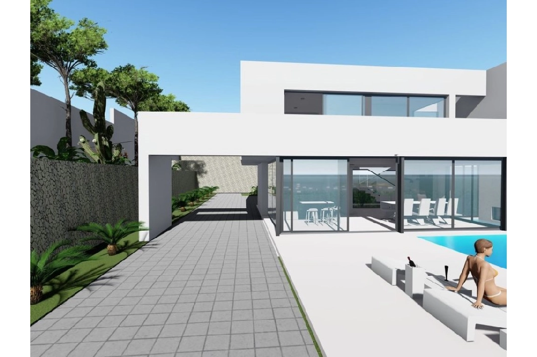 villa en Calpe(Canuta Baja) en venta, superficie 369 m², aire acondicionado, parcela 1252 m², 4 dormitorios, 3 banos, ref.: BP-6029CAL-3