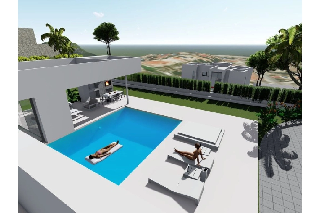 villa en Calpe(Canuta Baja) en venta, superficie 369 m², aire acondicionado, parcela 1252 m², 4 dormitorios, 3 banos, ref.: BP-6029CAL-7