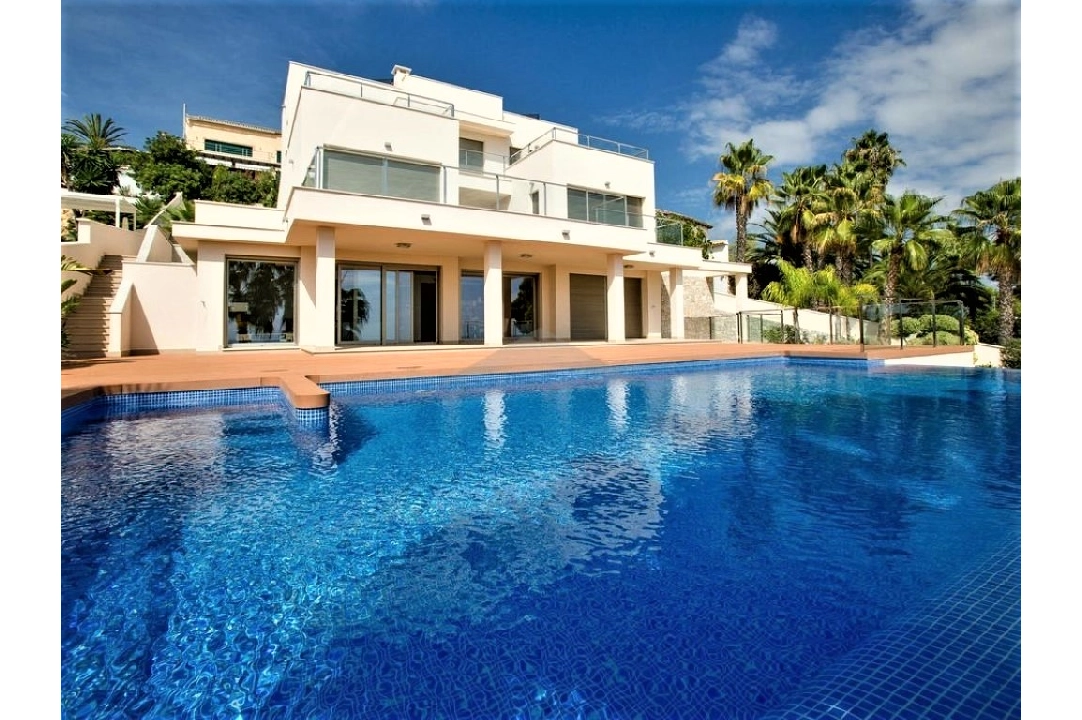 villa en Moraira(San Jaime) en venta, superficie 559 m², aire acondicionado, parcela 1132 m², 4 dormitorios, 5 banos, ref.: BP-6053MOR-1