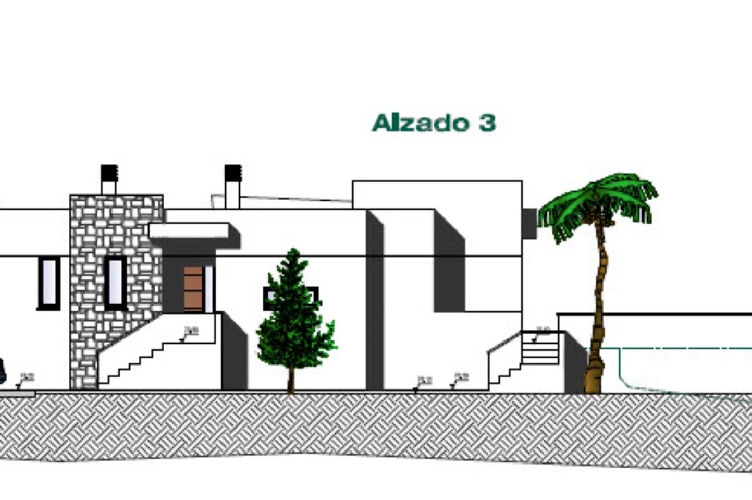 villa en Benissa(Fanadix) en venta, superficie 297 m², aire acondicionado, parcela 800 m², 3 dormitorios, 2 banos, ref.: BP-3380BEN-7