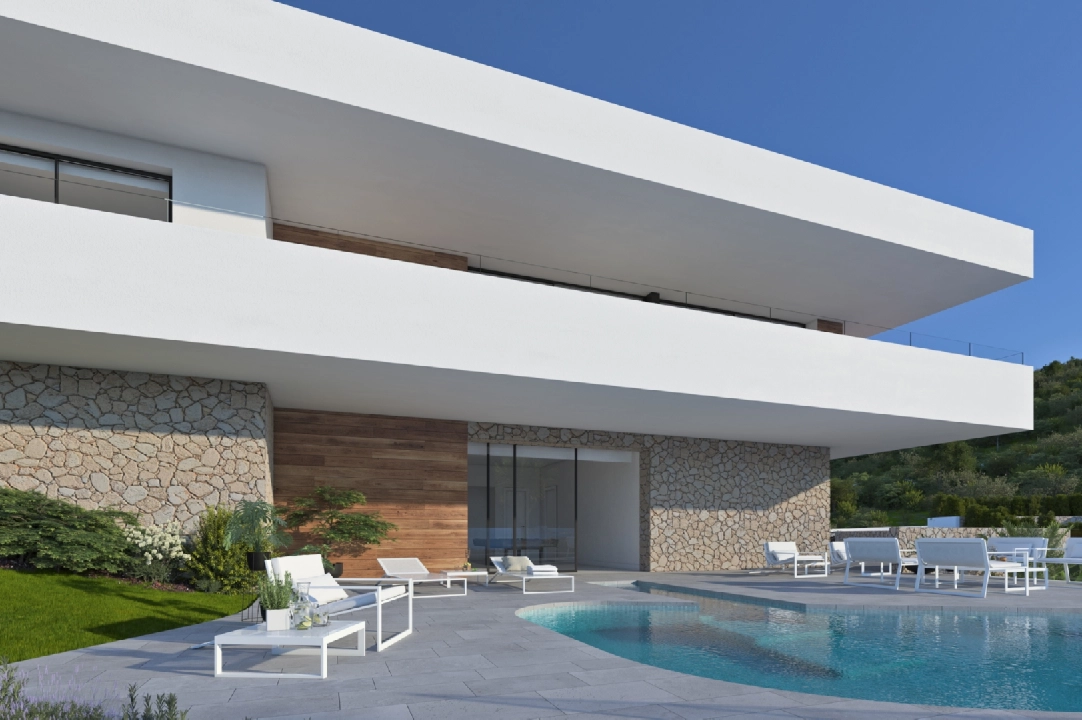 villa en Cumbre del Sol(Residencial Plus Jazmines) en venta, superficie 183 m², parcela 963 m², 3 dormitorios, 4 banos, piscina, ref.: VA-AJ063-4