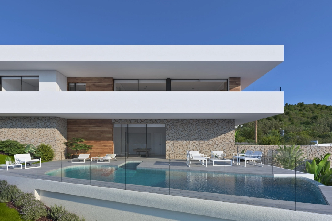 villa en Cumbre del Sol(Residencial Plus Jazmines) en venta, superficie 183 m², parcela 963 m², 3 dormitorios, 4 banos, piscina, ref.: VA-AJ063-5