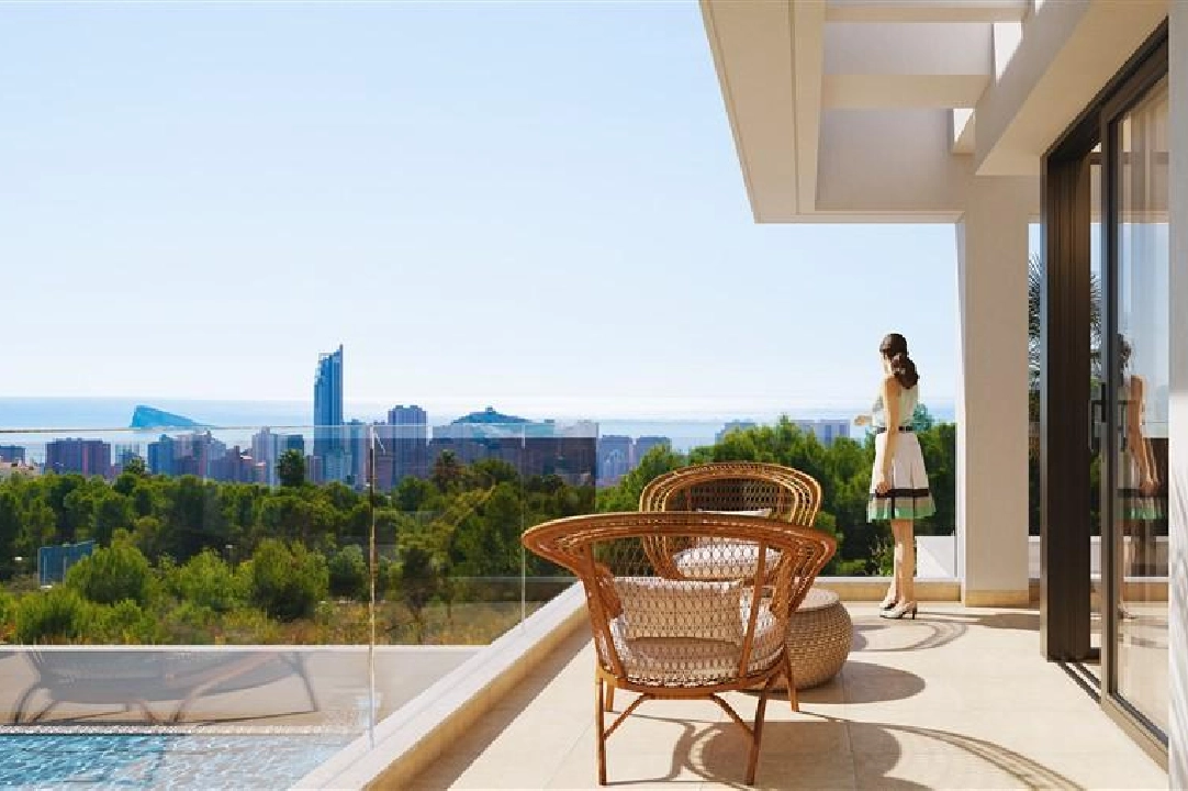 villa en Finestrat en venta, superficie 134 m², parcela 385 m², 3 dormitorios, 3 banos, piscina, ref.: COB-3017-3