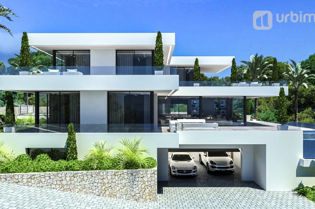 villa en Denia en venta, superficie 832 m², aire acondicionado, parcela 1990 m², 6 dormitorios, 6 banos, piscina, ref.: UM-UV-RIGEL-1