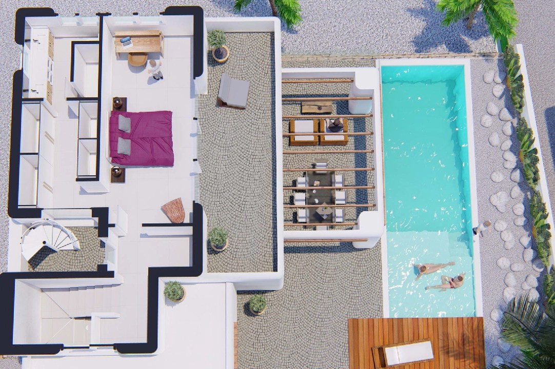 villa en Benidorm(La Nucia) en venta, superficie 387 m², parcela 603 m², 3 dormitorios, 2 banos, ref.: BP-3429NUC-31