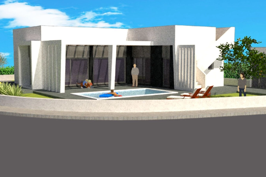 villa en Polop(Lomas del Sol) en venta, parcela 480 m², 3 dormitorios, 2 banos, ref.: BP-3436POL-4