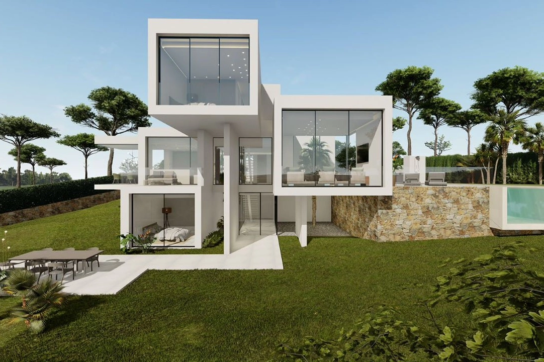 villa en Orihuela Costa en venta, superficie 349 m², estado first owner, aire acondicionado, parcela 1075 m², 3 dormitorios, 3 banos, piscina, ref.: HA-OCN-145-E01-1