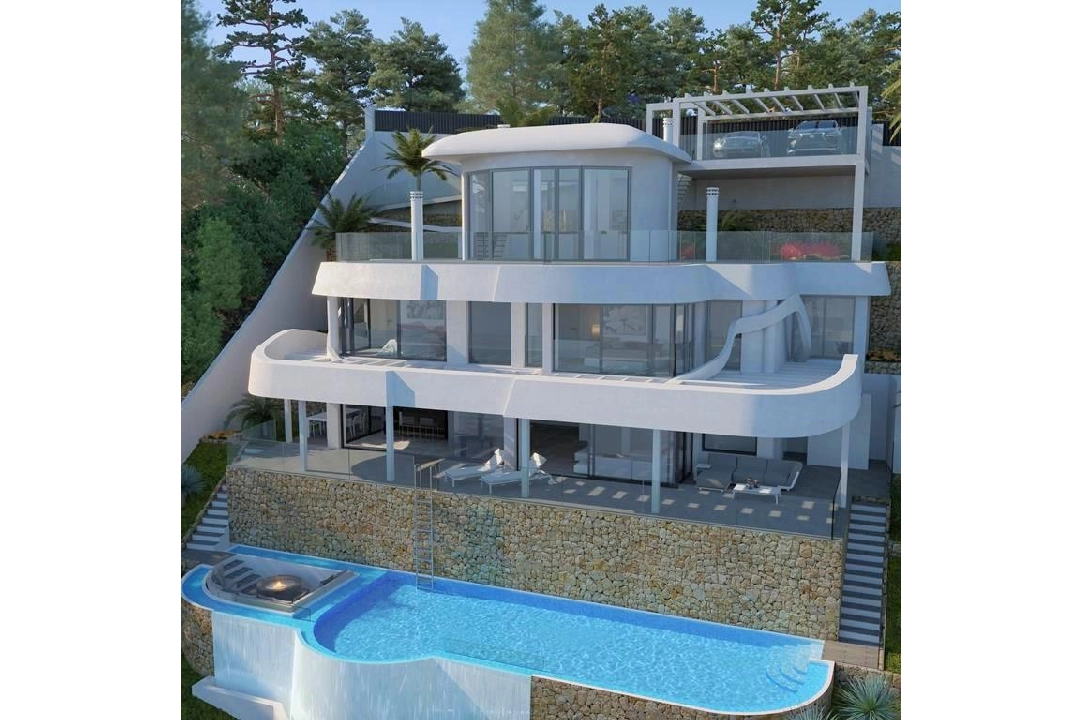 villa en Altea Hills en venta, superficie 224 m², parcela 815 m², 4 dormitorios, 6 banos, piscina, ref.: COB-3124-1