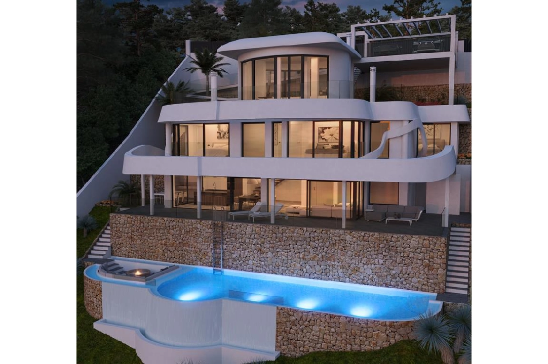 villa en Altea Hills en venta, superficie 224 m², parcela 815 m², 4 dormitorios, 6 banos, piscina, ref.: COB-3124-5