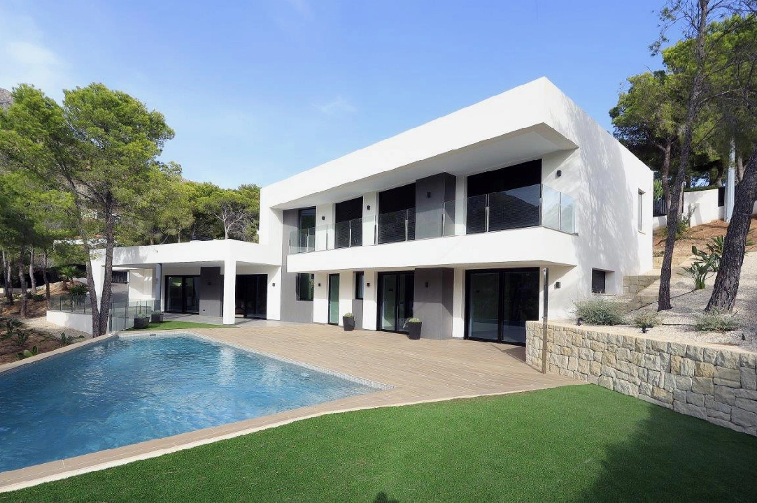villa en Altea en venta, superficie 402 m², aire acondicionado, parcela 1781 m², 4 dormitorios, 3 banos, piscina, ref.: CA-H-1506-AMB-1