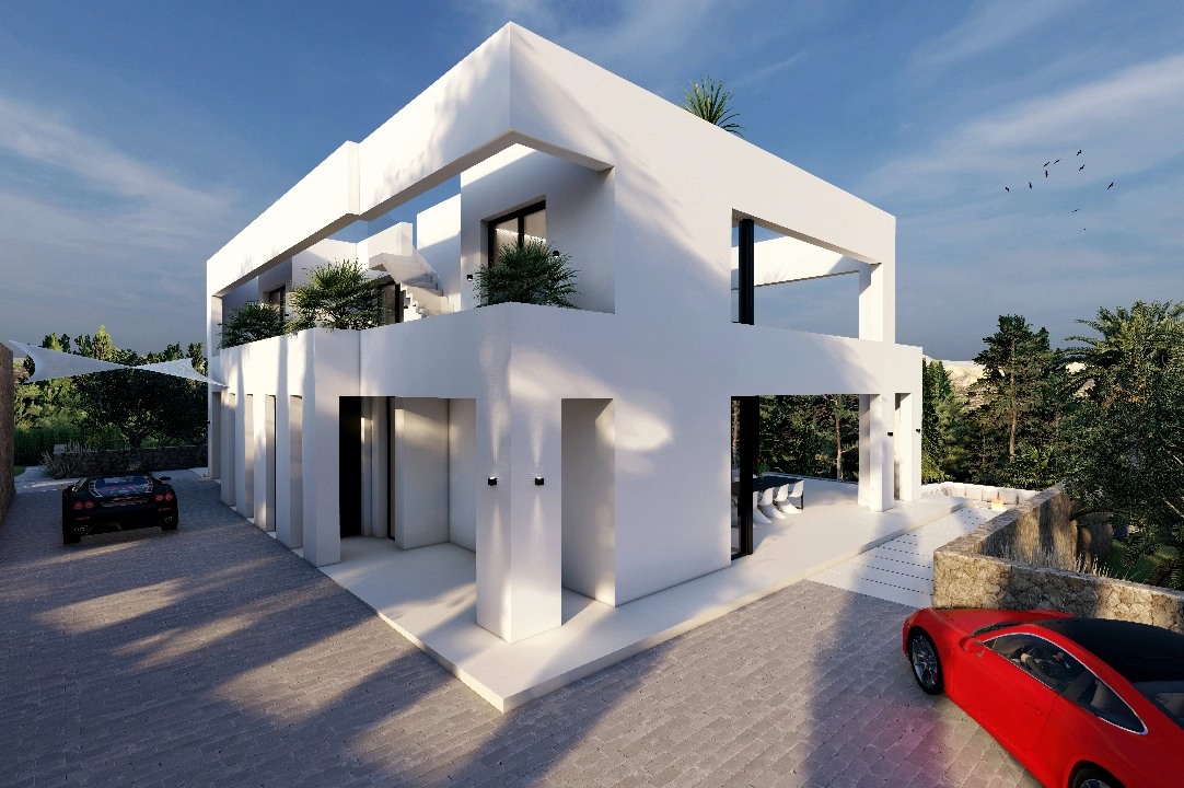 villa en Benissa en venta, superficie 286 m², ano de construccion 2022, aire acondicionado, parcela 1 m², 4 dormitorios, 4 banos, piscina, ref.: PR-PPS3038-8
