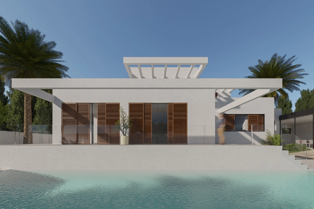 villa en Moraira en venta, superficie 298 m², + calefaccion suelo, aire acondicionado, parcela 811 m², 4 dormitorios, 4 banos, piscina, ref.: NL-NLD1218-4