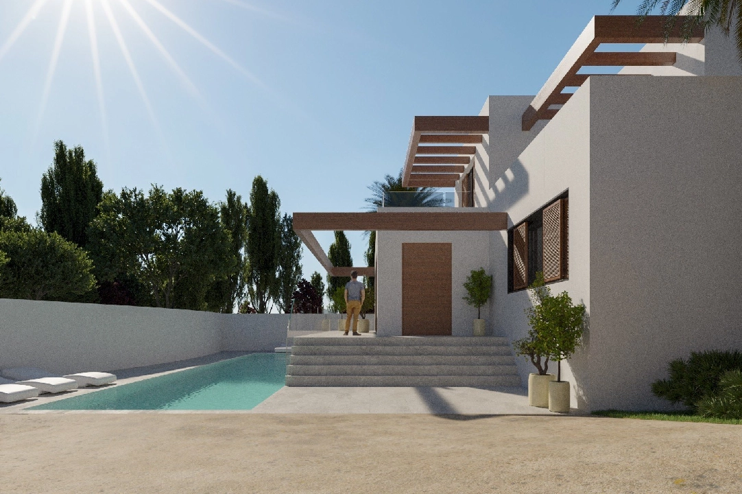 villa en Moraira en venta, superficie 298 m², + calefaccion suelo, aire acondicionado, parcela 811 m², 4 dormitorios, 4 banos, piscina, ref.: NL-NLD1218-6
