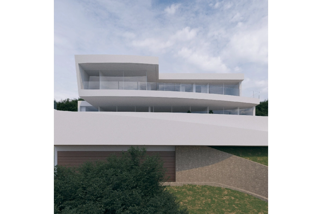 villa en Moraira en venta, superficie 600 m², ano de construccion 2022, + calefaccion suelo, aire acondicionado, parcela 1237 m², 4 dormitorios, 4 banos, piscina, ref.: NL-NLD1219-5