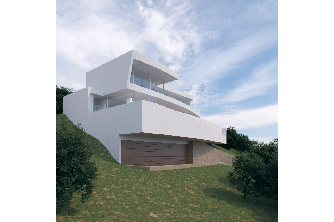 villa en Moraira en venta, superficie 600 m², ano de construccion 2022, + calefaccion suelo, aire acondicionado, parcela 1237 m², 4 dormitorios, 4 banos, piscina, ref.: NL-NLD1219-6