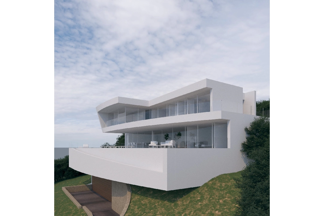 villa en Moraira en venta, superficie 600 m², ano de construccion 2022, + calefaccion suelo, aire acondicionado, parcela 1237 m², 4 dormitorios, 4 banos, piscina, ref.: NL-NLD1219-9