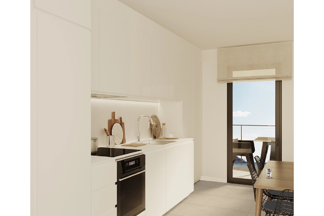 apartamento en Calpe en venta, superficie 140 m², ano de construccion 2019, + calefaccion suelo, aire acondicionado, 1 dormitorios, 1 banos, piscina, ref.: NL-NLD1311-3