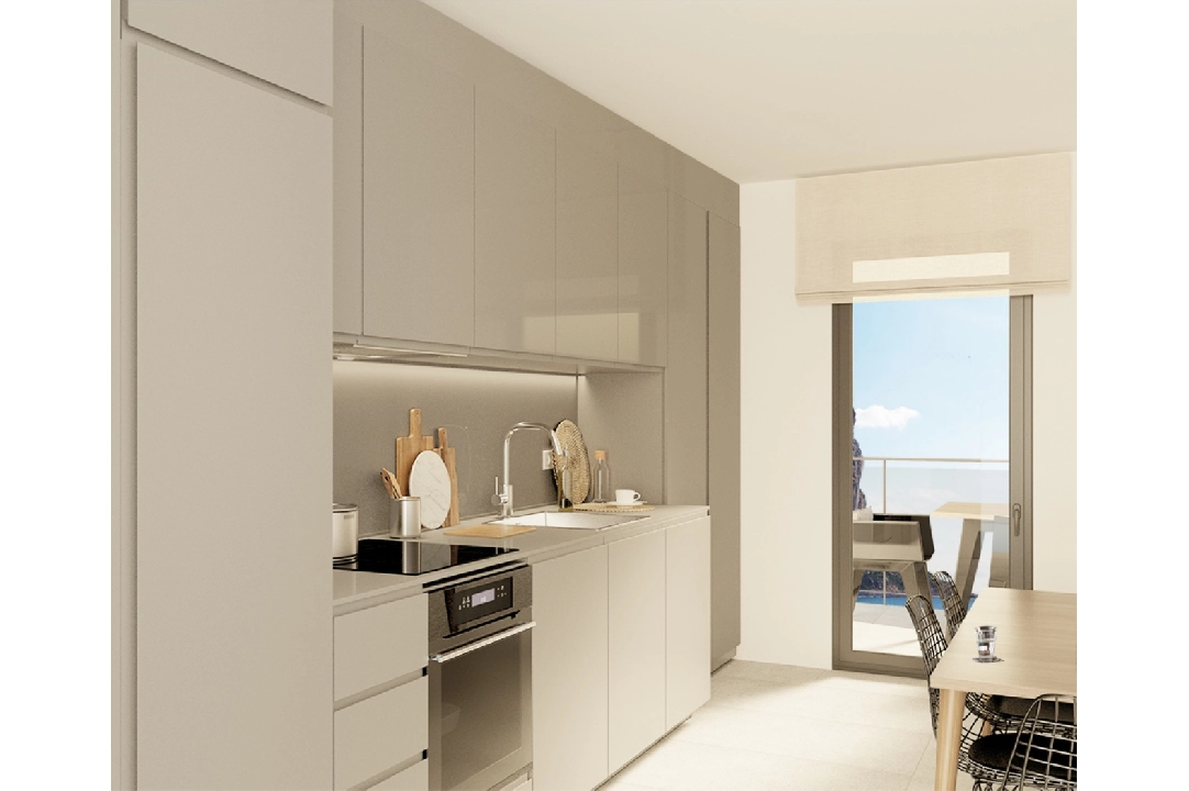 apartamento en Calpe en venta, superficie 140 m², ano de construccion 2019, + calefaccion suelo, aire acondicionado, 1 dormitorios, 1 banos, piscina, ref.: NL-NLD1311-5