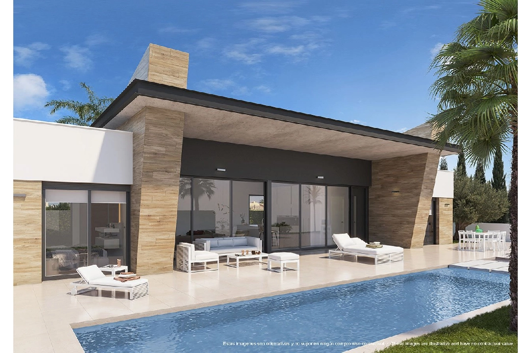 villa en Ciudad Quesada en venta, superficie 150 m², estado first owner, parcela 530 m², 3 dormitorios, 3 banos, piscina, ref.: HA-CQN-101-E01-2