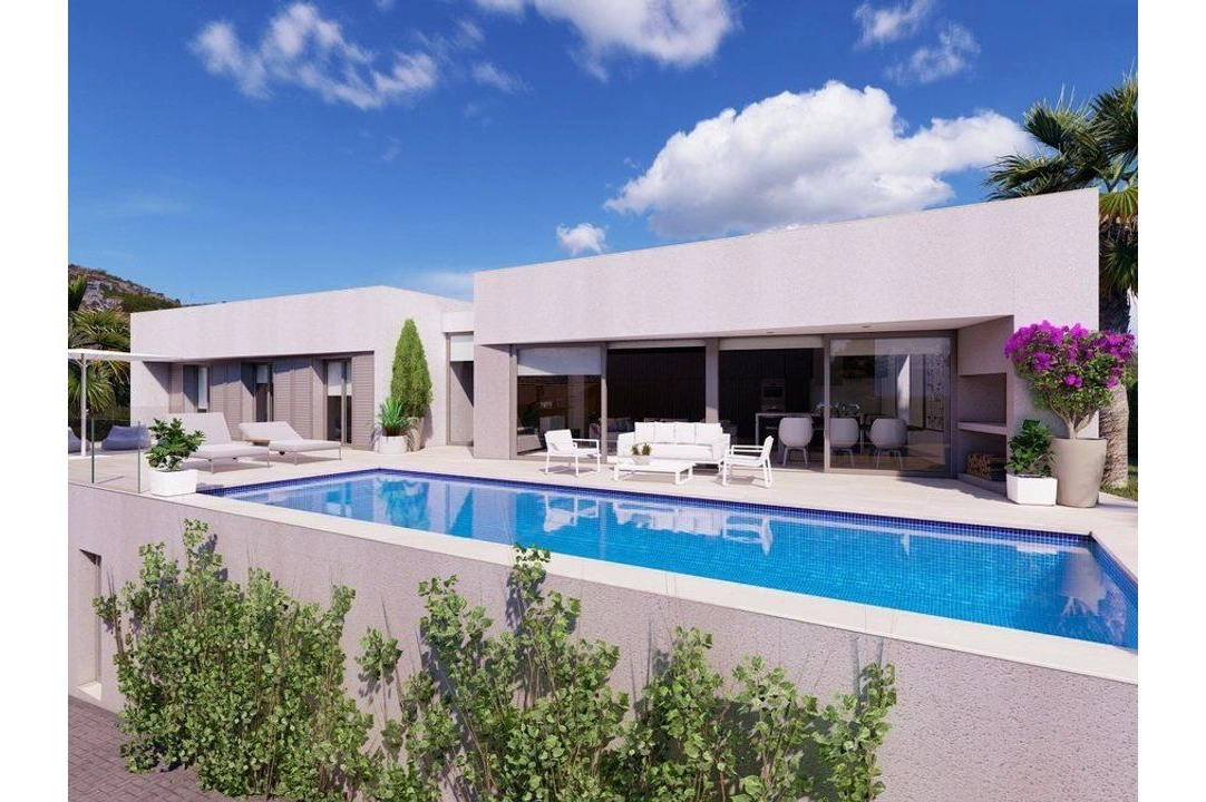 villa en Benissa(Fustera) en venta, superficie 285 m², aire acondicionado, parcela 828 m², 4 dormitorios, 3 banos, ref.: BP-3556BEN-1