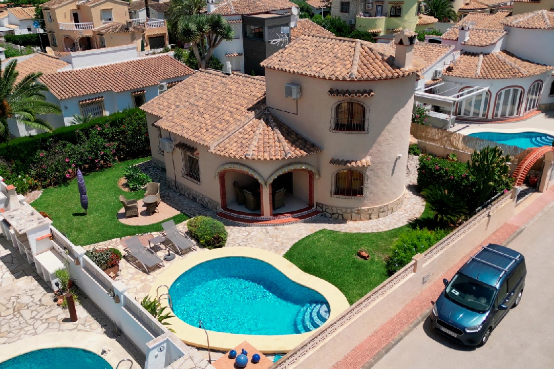 villa en Els Poblets en alquiler de vacaciones, superficie 107 m², ano de construccion 1998, estado neat, + KLIMA, aire acondicionado, parcela 400 m², 3 dormitorios, 2 banos, piscina, ref.: T-0223-17