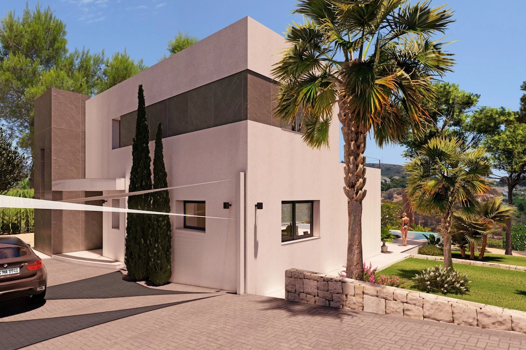 villa en Moraira en venta, superficie 311 m², aire acondicionado, parcela 1003 m², 4 dormitorios, 4 banos, piscina, ref.: CA-H-1535-AMB-4