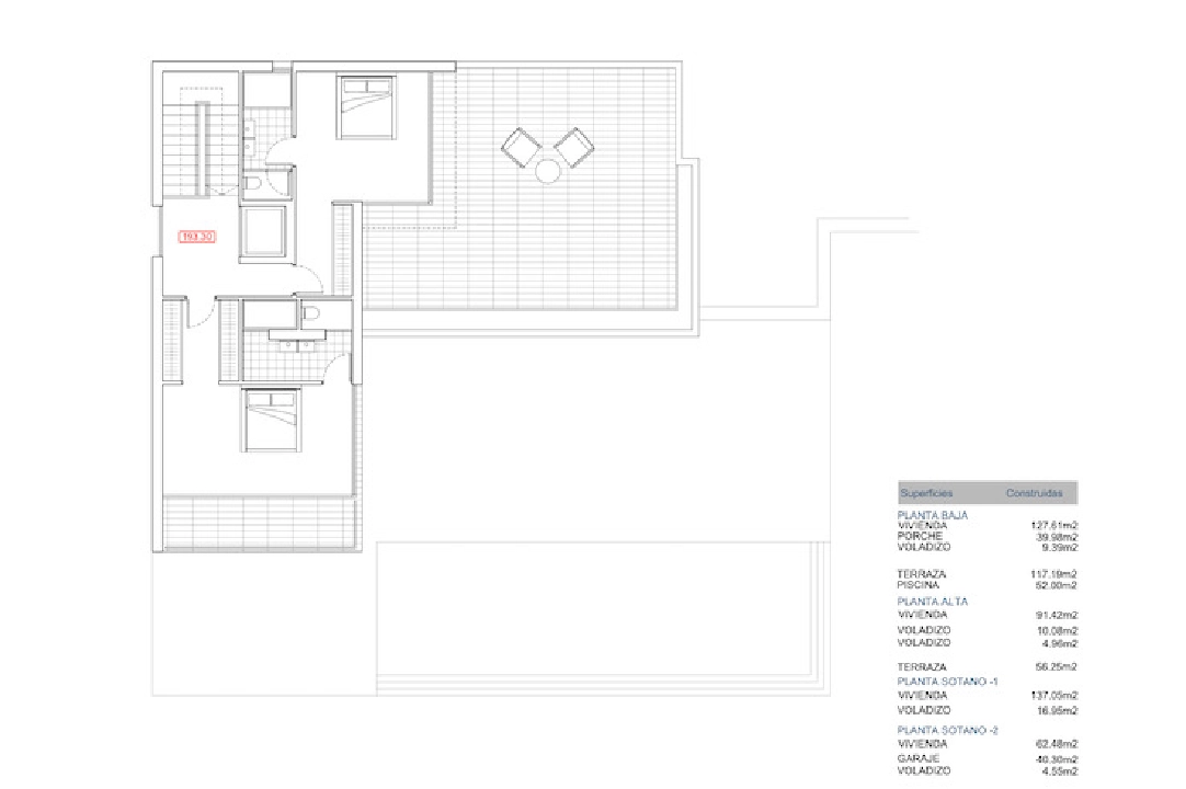 villa en Benissa en venta, superficie 548 m², aire acondicionado, parcela 964 m², 4 dormitorios, 4 banos, piscina, ref.: CA-H-1545-AMB-4
