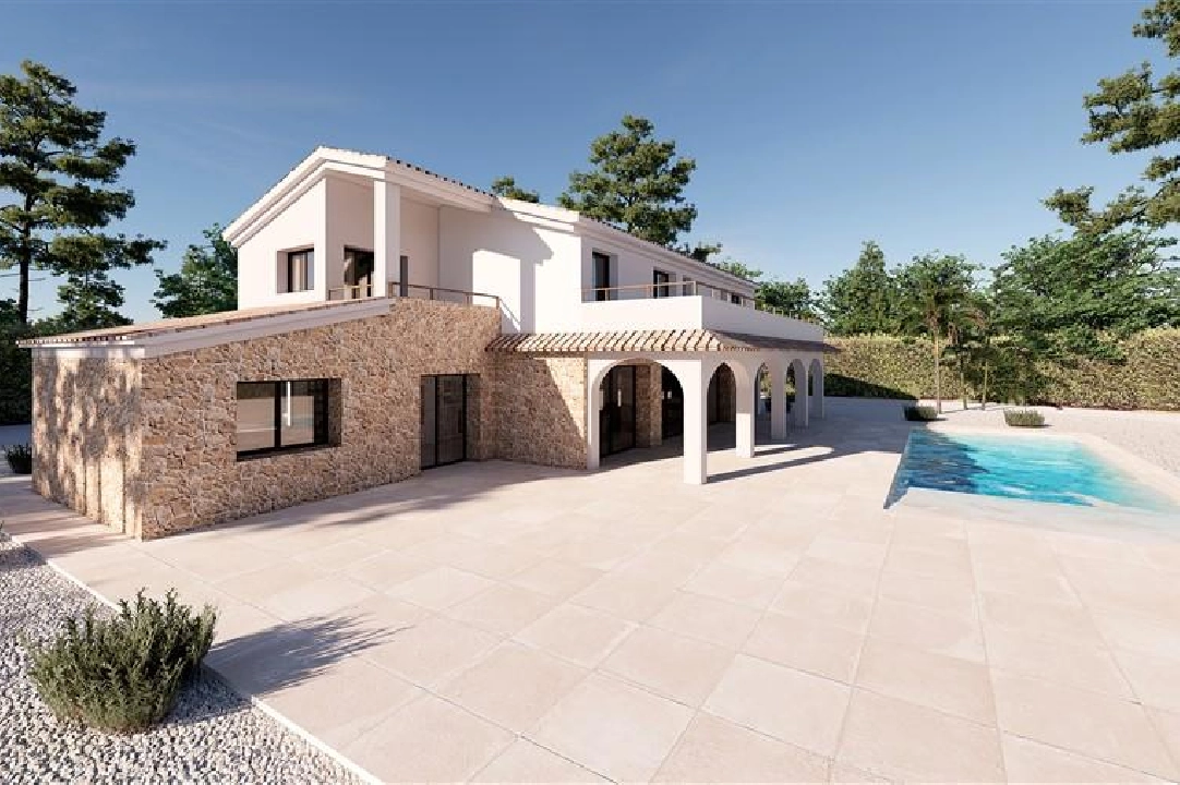 villa en Benissa en venta, superficie 425 m², parcela 10000 m², 4 dormitorios, 4 banos, piscina, ref.: COB-3292-16