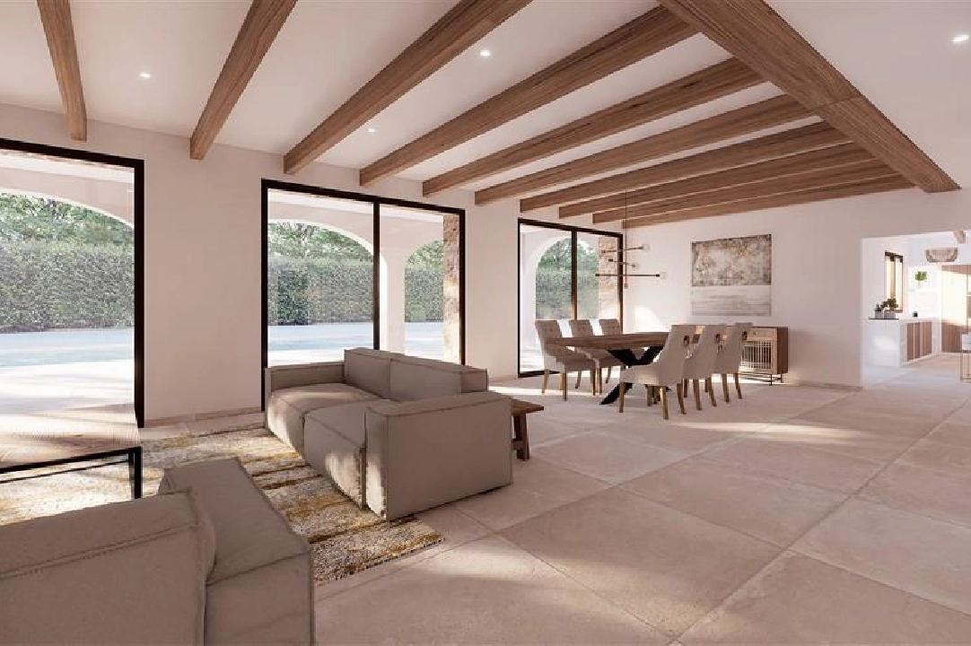 villa en Benissa en venta, superficie 425 m², parcela 10000 m², 4 dormitorios, 4 banos, piscina, ref.: COB-3292-2