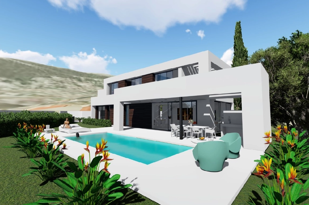 villa en Calpe(La Canuta) en venta, superficie 265 m², aire acondicionado, parcela 2760 m², 4 dormitorios, 3 banos, ref.: BP-6365CAL-3