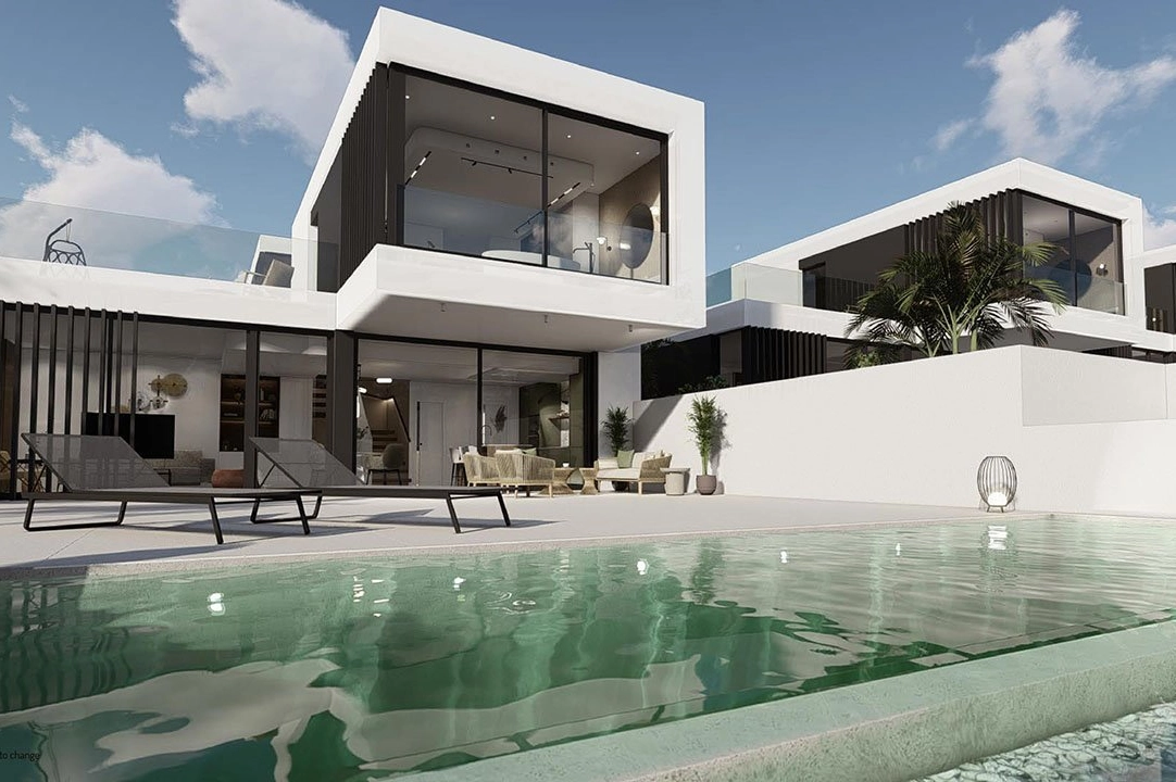 villa en Rojales en venta, superficie 306 m², estado first owner, aire acondicionado, parcela 286 m², 4 dormitorios, 3 banos, piscina, ref.: HA-RON-434-E01-1