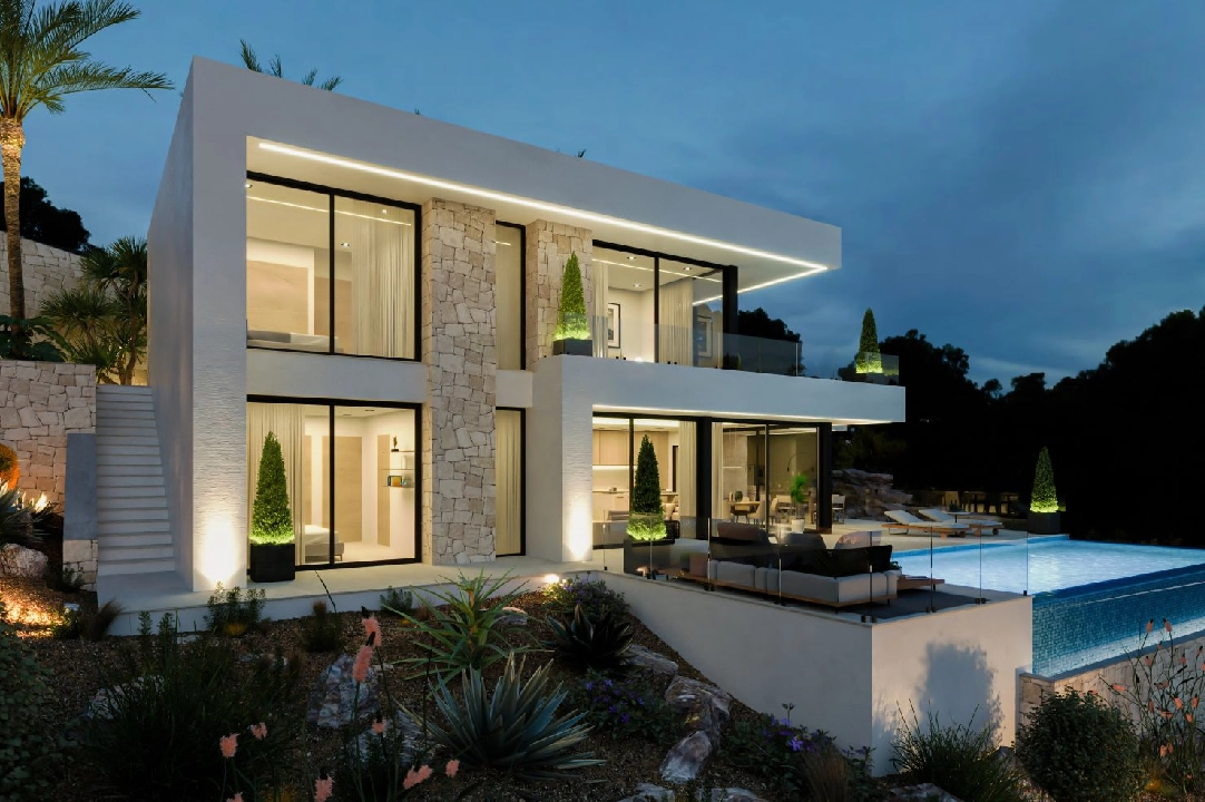villa en Pedreguer en venta, superficie 182 m², aire acondicionado, parcela 1535 m², 3 dormitorios, 3 banos, piscina, ref.: UM-UV-MERAK-9