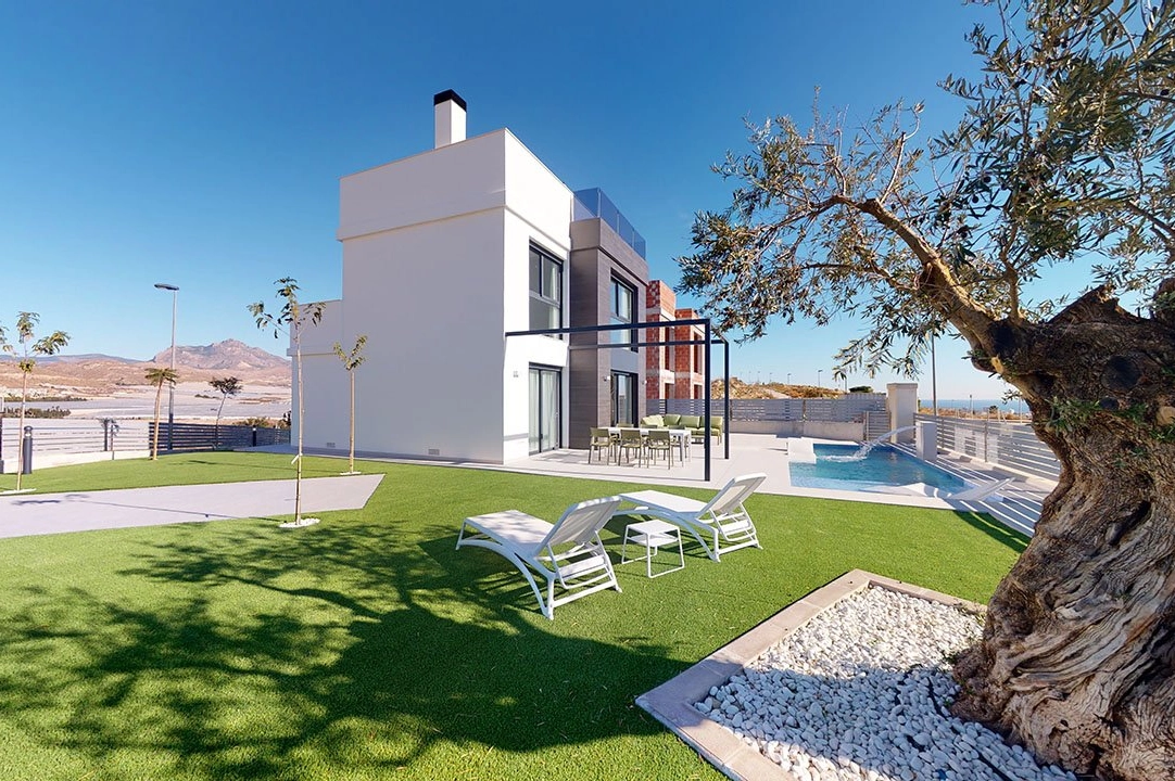 villa en Muchamiel en venta, superficie 169 m², estado first owner, parcela 388 m², 3 dormitorios, 3 banos, piscina, ref.: HA-MMN-100-E01-3