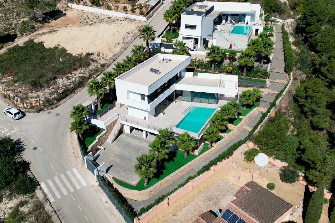 villa en Javea en venta, superficie 270 m², ano de construccion 2020, + KLIMA, aire acondicionado, parcela 1000 m², 3 dormitorios, 2 banos, piscina, ref.: SB-1423-32