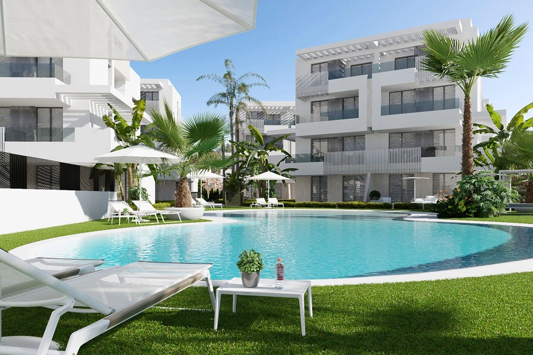 apartamento planta baja en Los Alcazares en venta, superficie 128 m², estado first owner, 3 dormitorios, 2 banos, piscina, ref.: HA-LAN-401-A02-1