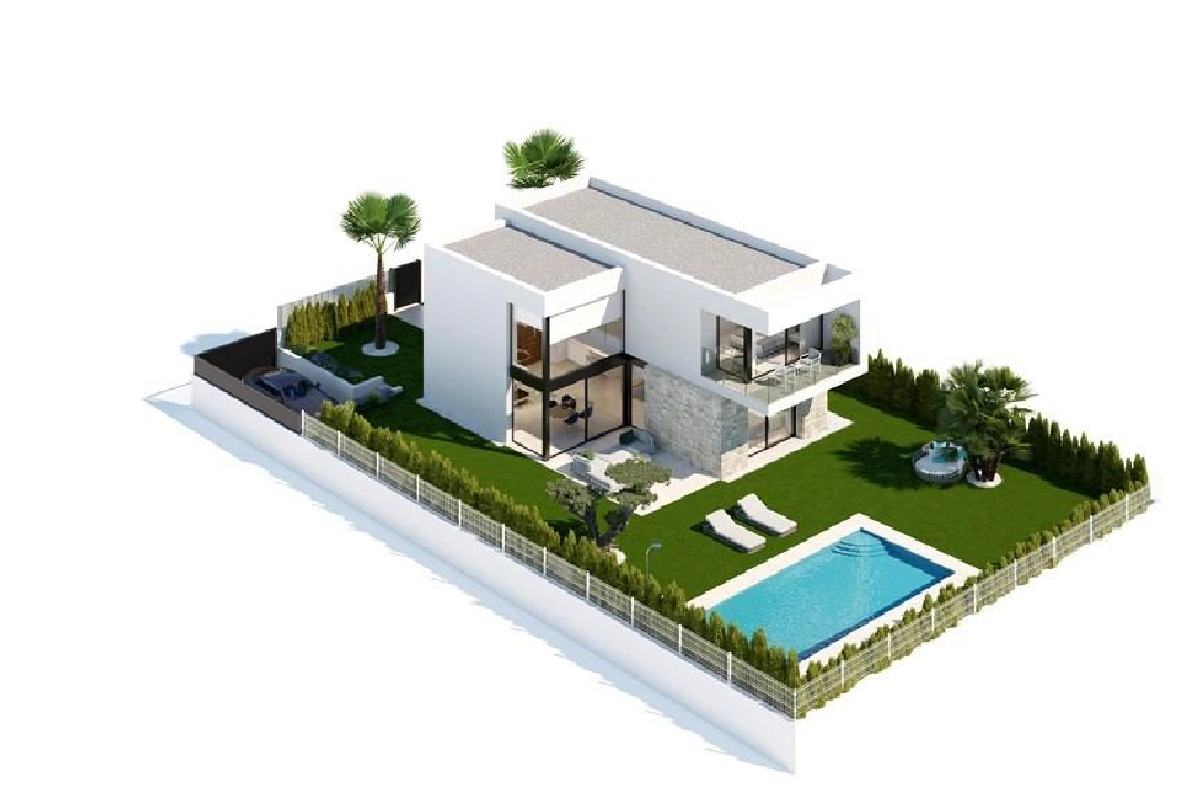 villa en Finestrat en venta, superficie 150 m², parcela 450 m², 3 dormitorios, 3 banos, piscina, ref.: COB-3382-14