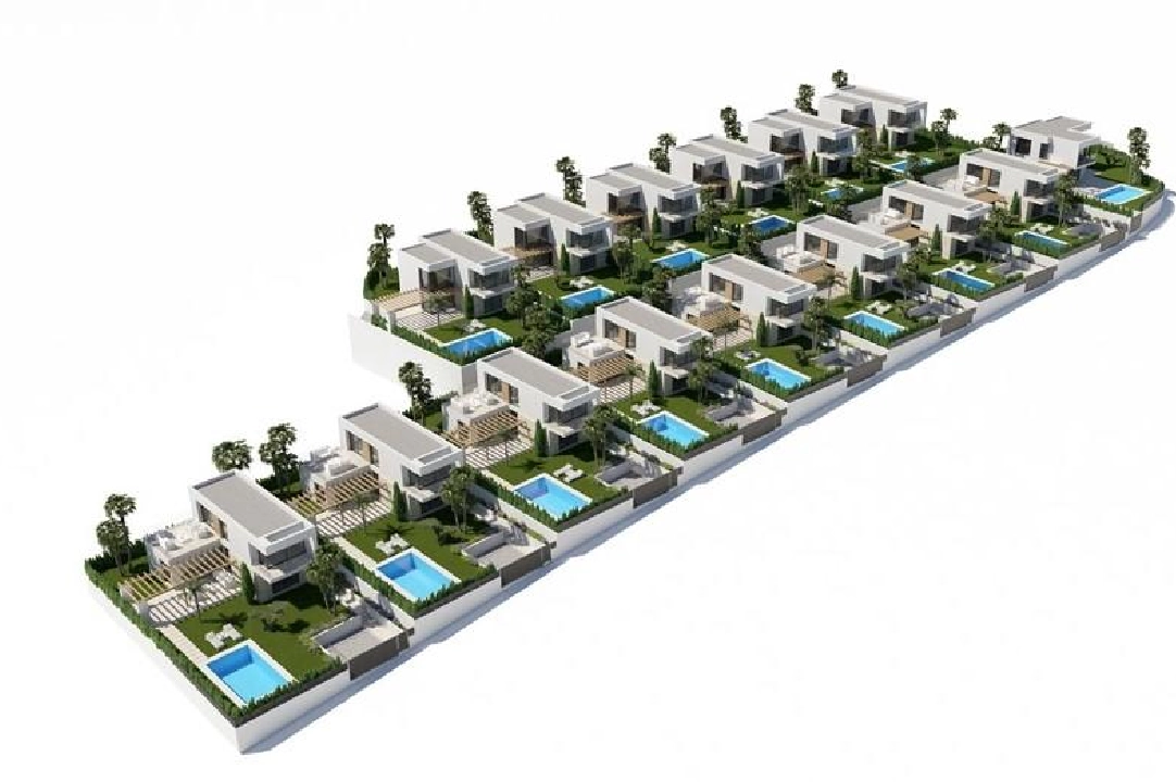 villa en Finestrat en venta, superficie 150 m², parcela 450 m², 3 dormitorios, 3 banos, piscina, ref.: COB-3382-15