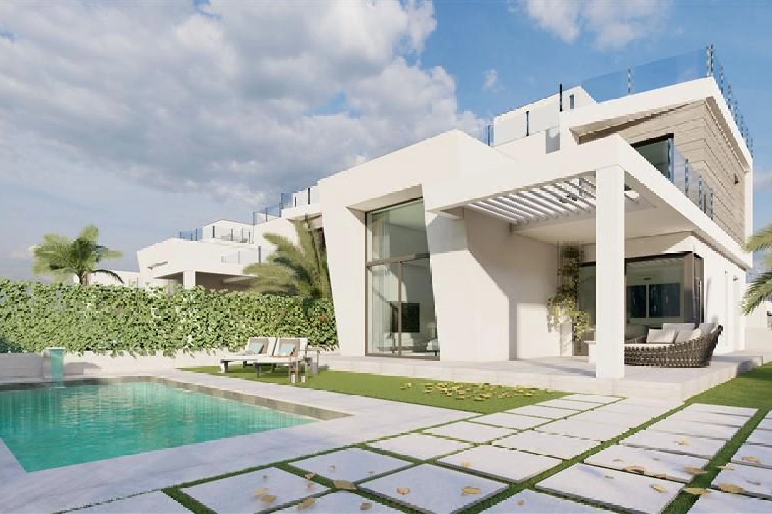 villa en Finestrat en venta, superficie 163 m², parcela 346 m², 3 dormitorios, 3 banos, piscina, ref.: COB-3381-2