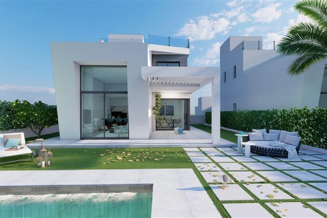 villa en Finestrat en venta, superficie 163 m², parcela 346 m², 3 dormitorios, 3 banos, piscina, ref.: COB-3381-6