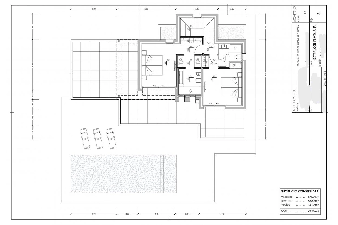 villa en Calpe en venta, superficie 225 m², parcela 1000 m², 3 dormitorios, 3 banos, piscina, ref.: COB-3363-8